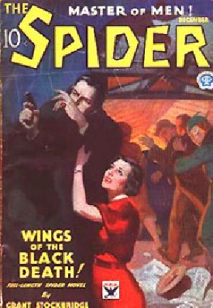 [Girasol Pulp Doubles featuring The Spider 08] • Death, Wings of the Black Spider, Grant Stockbridge - The